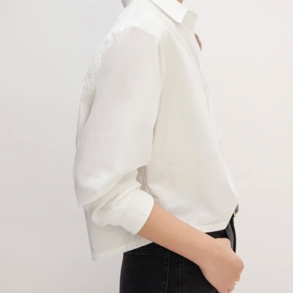 Everlane Silky Cotton Way-Short shirt - Picture 3 of 6